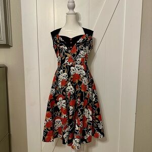 Rockabilly 1950’s Skull Dress